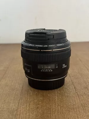 Canon EF 28mm F/1.8 USM Lens • £265