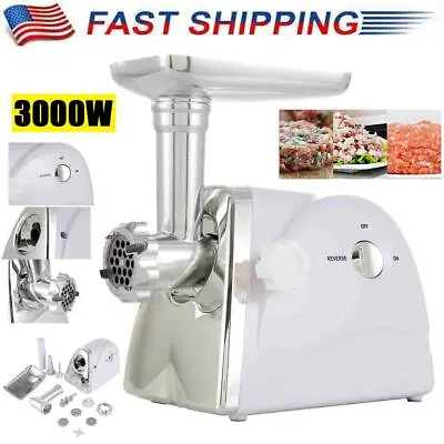 3000W Large Commercial Electric Meat Grinder Sausage Maker Food Mincer Stuffer • $56.99