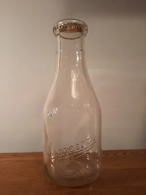 Milk Bottle Iseneker's Dairy - Rome NY • $12