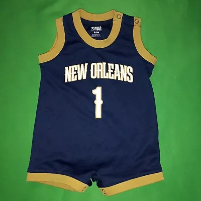 Zion Williamson New Orleans Pelicans Jersey Creeper ONE PIECE (6-9 Months)  • $9.99