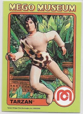 Mego Museum Card #6 Tarzan Erb 2000/2005 Mint • $29.99