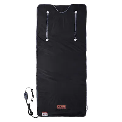 VEVOR Far Infrared Sauna Heating Blanket Portable Detox Weight Loss For Home • $88.99