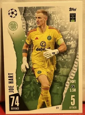 JOE HART. Topps Match Attax 2023/2024. 23/24 Champions League CELTIC • £0.99