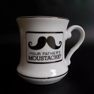 Vintage Your Fathers Mustache Shaving Mug Barber Cup Japan • $21.98