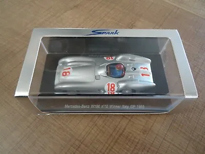 Spark S1053 1/43 Mercedes W196 (#18) J.m. Fangio World Champ. 1955 Win Italy Gp • £182.84