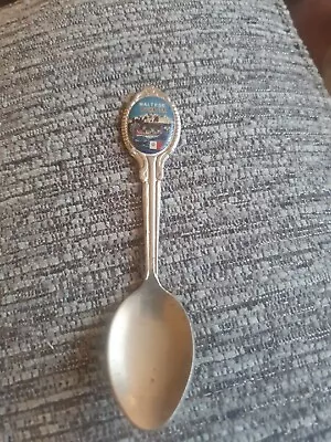 Vintage Collectable Maltese Dghajsa Boat Malta Souvenir Spoon • £5