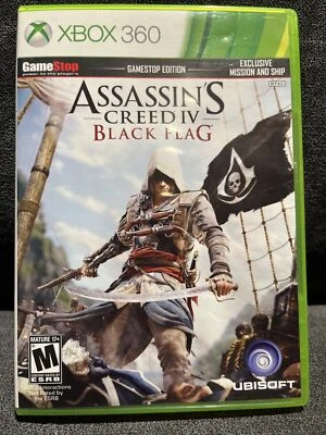 $8.99 • Buy Assassin's Creed IV Black Flag Game Stop Edition (Xbox 360, 2013) Complete, CIB