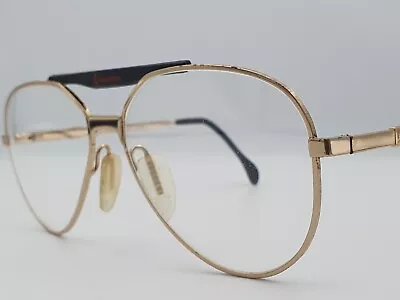 Zeiss Competition 9931 Sunglasses Frame Vintage Oversized Pilot Metal Germany • $136.77