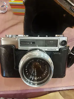 Vintage Yashica Minister D Camera And Case • £100