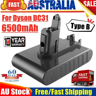 6500mAh Battery For Dyson DC31 (Type B) DC34 DC44 DC45 DC35 917083-01 Animal Vac • $36.99