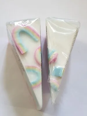 BMB Cosmetics Raspberry Rainbow – Cake Slice Soap Pack Of 2 • £9.99