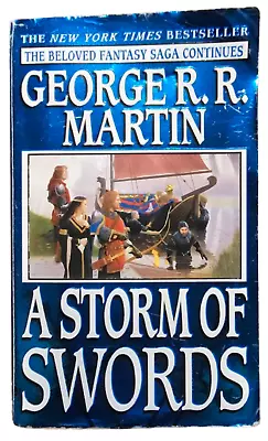 A STORM OF SWORDS George R.R Martin Paperback Book First 1st Edition Print 2000 • $19.99