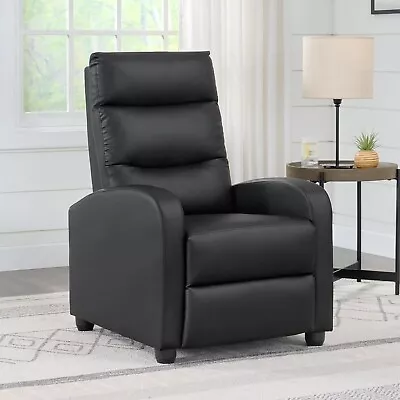 Recliner Chair For Adults Push Back Armchair Home Theater Seating Single Sofa • $119