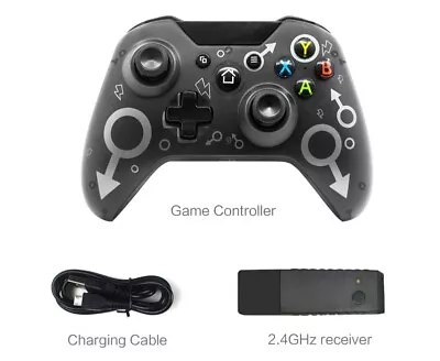 AU Wired/Wireless Controller Gamepad For Xbox One/Slim Dualshock Game Gamepad PC • $43.49