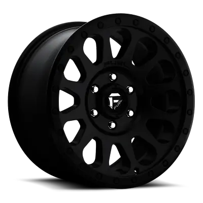 1 New  Matte Black Fuel Wheels  Vector D579 17x8.5 6-139.70  (104949) • $304
