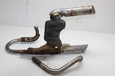 1984 Honda Shadow 500 Vt500c Full Exhaust System Headers Pipe Muffler • $124.62