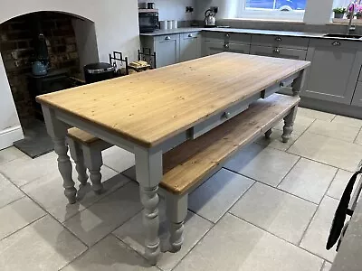 8ft Farmhouse Table • £775