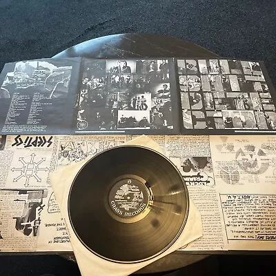 Bullshit Detector  Poster Sleeve LP Hardcore Punk Vinyl Lp Record Rare Crass VG • £19.99