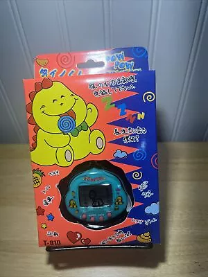 Rare Electronic Virtual Pet Pow Pow  Dinokun Blue Teal Dinosaur New In Box  HTF • $13.96