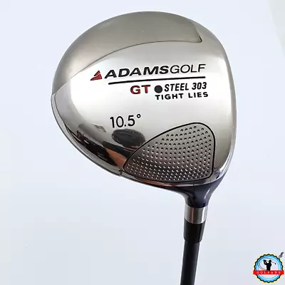 Adams GT Tight Lies Steel 303 Driver 10.5 RH Steel/Graphite Tip Regular Flex 44  • $76.43