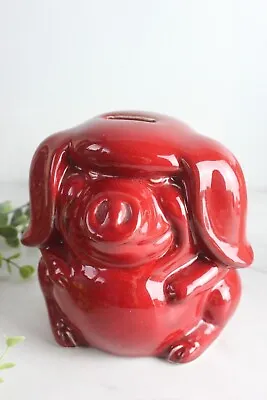 Dartmouth Pottery Vintage Piggy Bank • £24