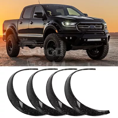 For Ford Ranger PX1 PX2 12-18 4.5  Fender Flares Wheel Arch Forged Carbon Fiber • $79.83