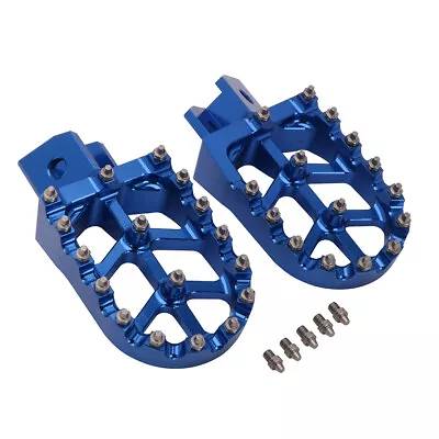 Motorcycle Foot Pegs For PW50 1981-2021 PW80 1983-2006 Y-ZINGER 1985-2001 TW200 • $31.99