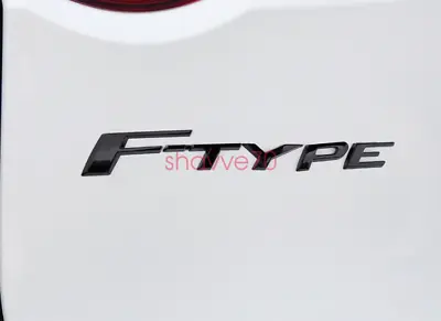 Gloss Black F-TYPE BOOT BADGE Trunk Rear Emblem For JAGUAR 2017+ F-type V6 R S • $19.99