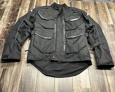 FLY Technical Jacket Adult Small Black Riding Gear Motorcycle Padded Armor • $49.87