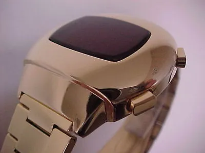 MEN IN BLACK II 2 GOLD 70s Vintage Style LED LCD DIGITAL Rare Retro Mens Watch • $80.88