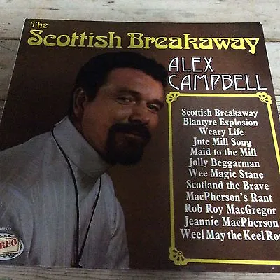 £9.99 • Buy Alex Campbell-the Scottish Breakaway-12 Track Hallmark L.p.