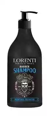 Lorenti Barber Hair Shampoo Nourishing | Men Hair Care Menthol Refresh 1000 Ml • £9.99