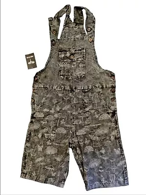 Short Mushroom Hippie Festival Overalls From Nepal S/M M/L Or XL • $39.95