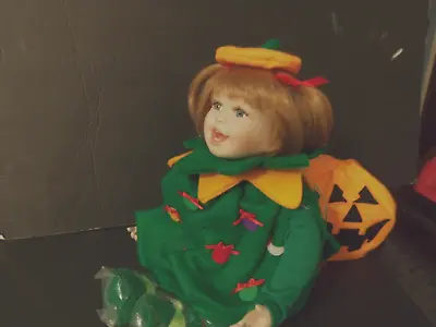 Marie Osmond Toddler Doll  Doll For All Seasons  Cloth & Porcelain 14  • $19.99