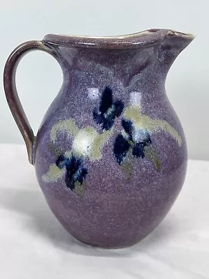 Vintage Don McWhorter Stoneware Pottery Pitcher GA Potter VGUC • $59.99