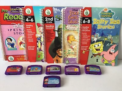 Leapfrog Leappad Early Reading Books & Cartridges Bundle Mixture - Disney EYFS • £12.99