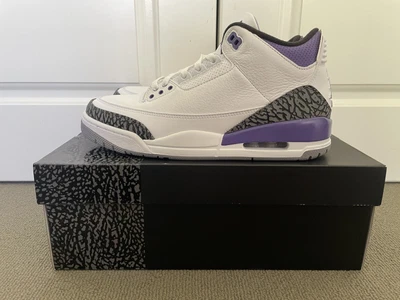 $285 • Buy Size 9 - Jordan 3 Retro Dark Iris DS