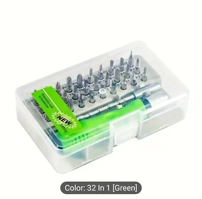 Screwdriver Set. 32 In 1. Mini Magnetic. Portable. • $15.99