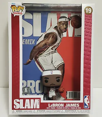 LEBRON JAMES Cleveland Cavs Funko POP Magazine Covers # 19 NBA Vinyl Figure SLAM • $31.95