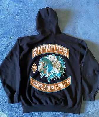 Emmure SOTD Chase Your Dreams Full Zip Hoodie Sz Large Black Metal Music Band • $45