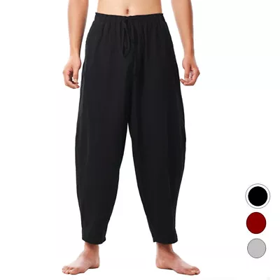 Medieval Pants For Mens Turnip Pants Teenager Halloween Men's Pants Dress Up • $24.99