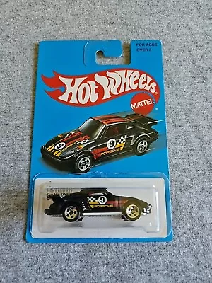 2016 Hot Wheels Retro Style Target PORSCHE 930 Black GREAT CARD • $2.25