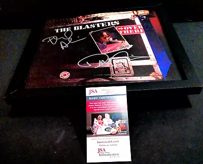 THE BLASTERS SIGNED & FRAMED Vinyl JSA COA Live At The Venue London • $159.99