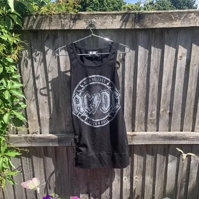 AC/DC Graphic T Shirt Vest • £12.99