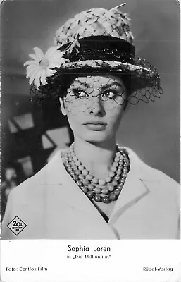 RPPC Postcard Gorgeous Sophia Loren Sexy Movie Star Actress 23-8432 • $19.99