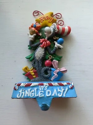 Dr. Seuss CAT IN THE HAT Stocking Hanger Midwest Of Cannon Falls Vintage 1997 • $27.95