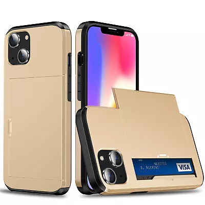 Premium Wallet Card Case For Apple IPhone 15 14 13 12 11 Pro Max Mini XS XR 7 • $8.90