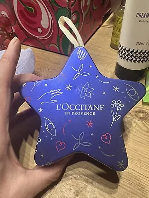 L’Occitane Christmas Tin Star Gift Set BNWT (blue 1) • £5