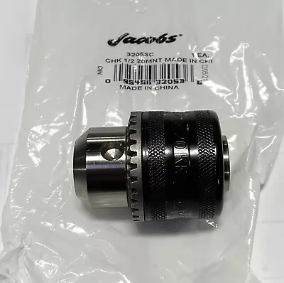 Jacobs 1/2-20 Mount Drill Chuck 1.5mm -13mm Capacity 32053C • $19.99