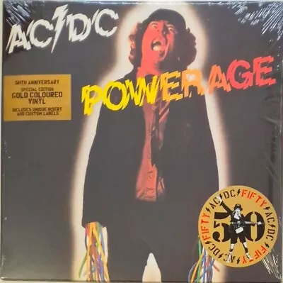 AC/DC - Powerage 50th Gold • $74.99